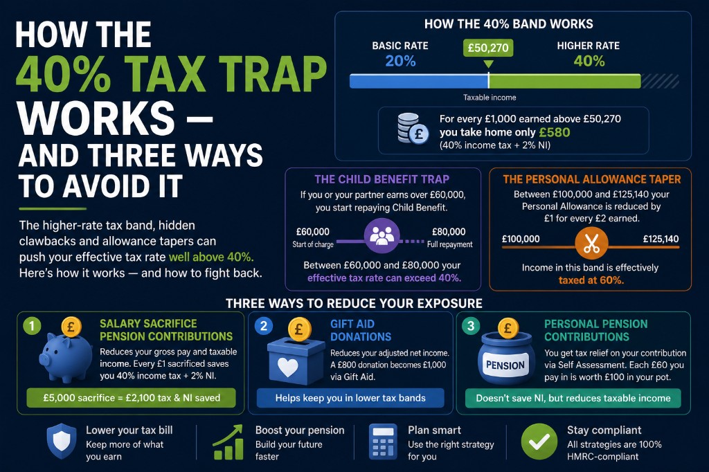 How the 40% Tax Trap Works — and Three Ways to Avoid It