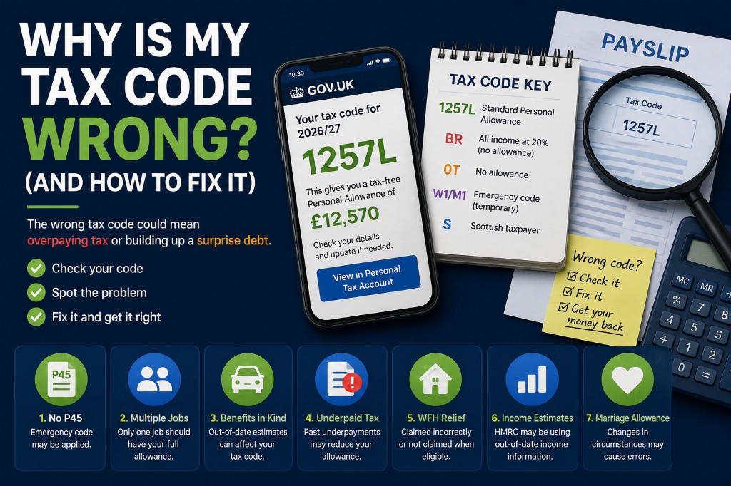 Why Is My Tax Code Wrong? (And How to Fix It)